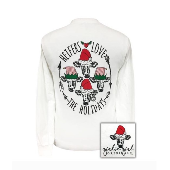 Girlie Girl Originals Tops - Girlie Girl Originals Heifer Long sleeve Tee